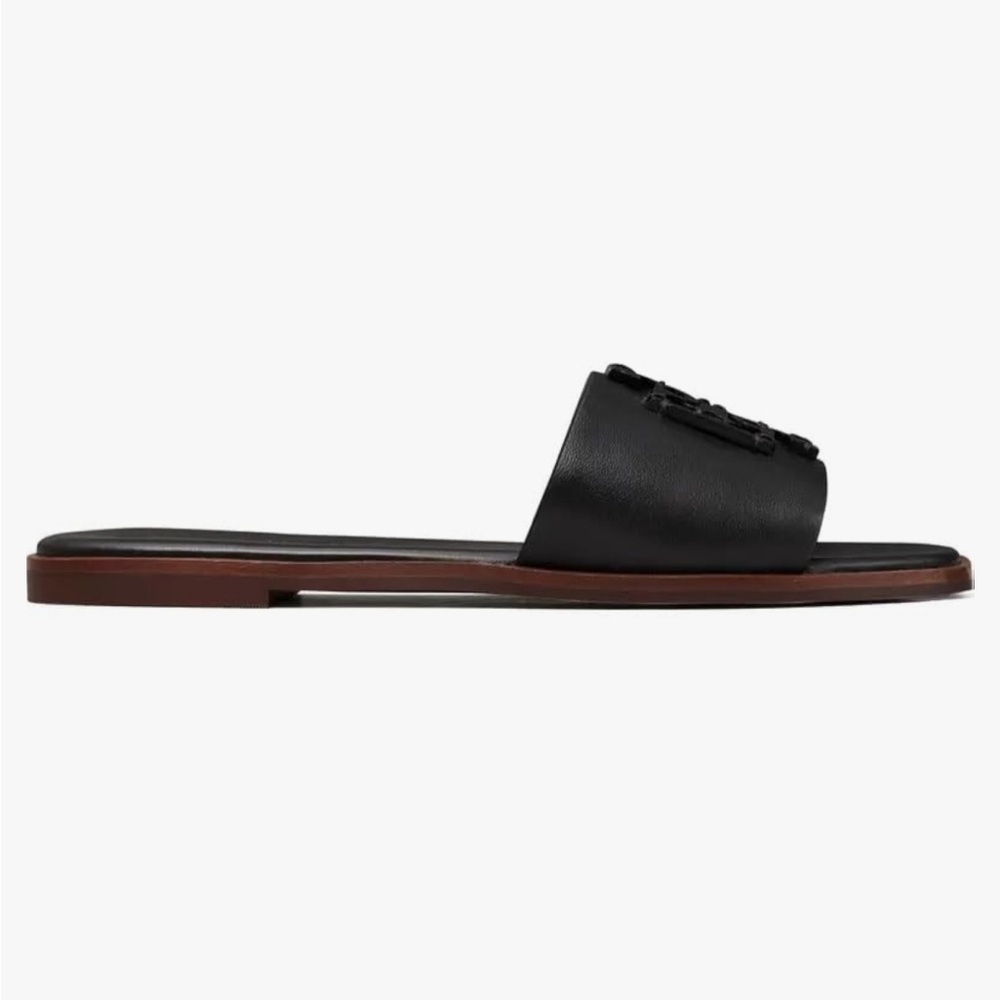 Tory Burch Black Ines Sandals - Picture 3 of 7
